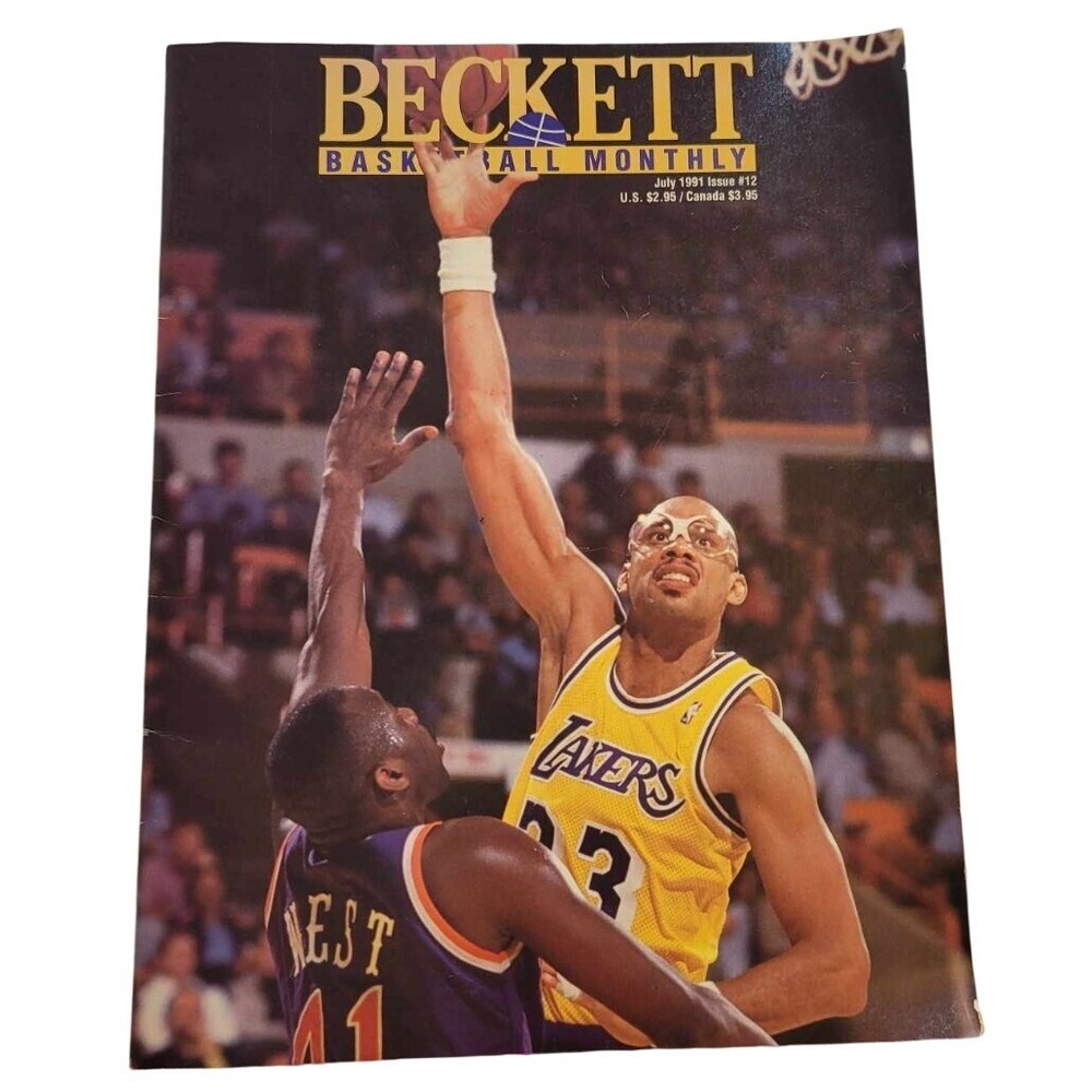 Beckett Basketball‎ Monthly July 1991 Issue #12